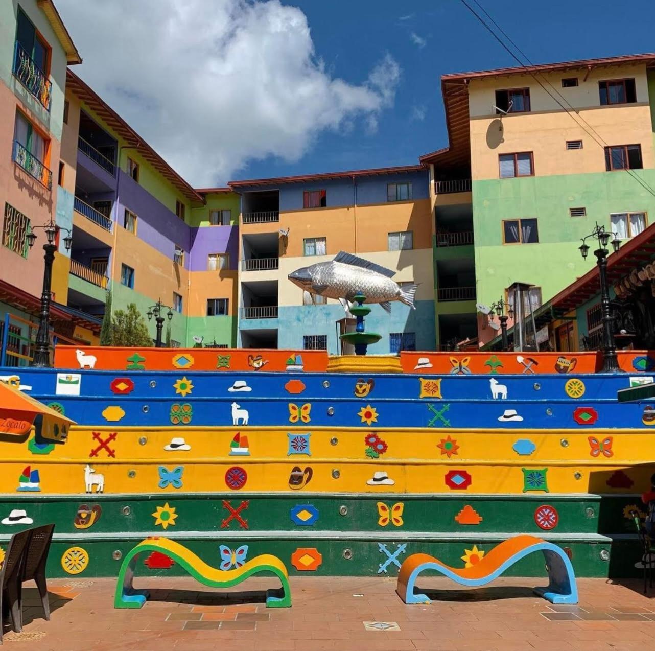 GuatapéApartamento Plazoleta De Colores公寓 外观 照片